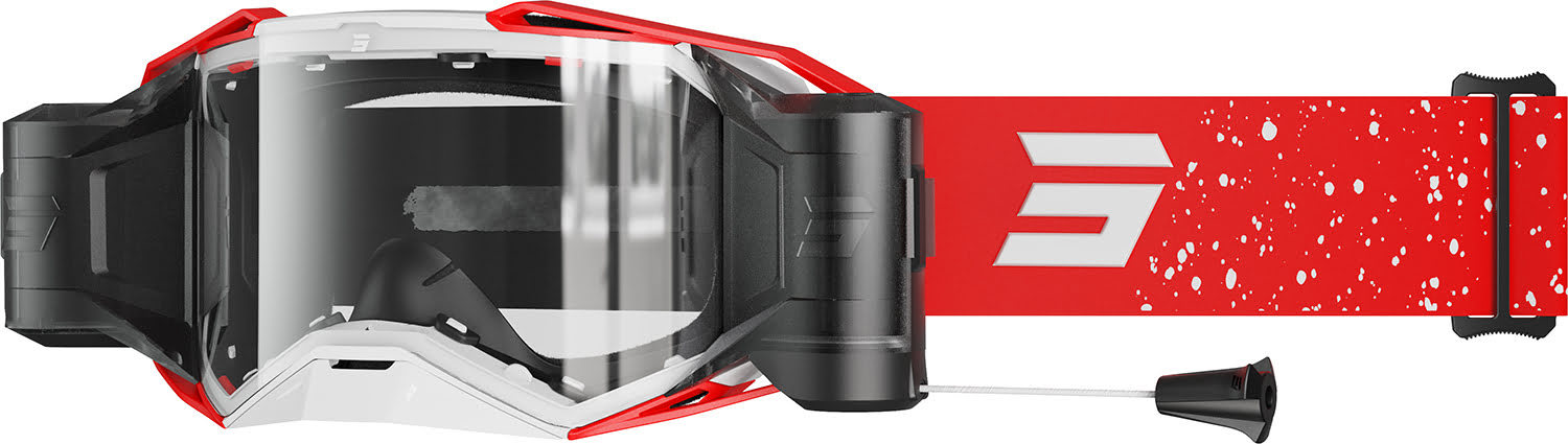 Oculos C / Roll-off LITE MIST Vermelhos Brilho SHOT 