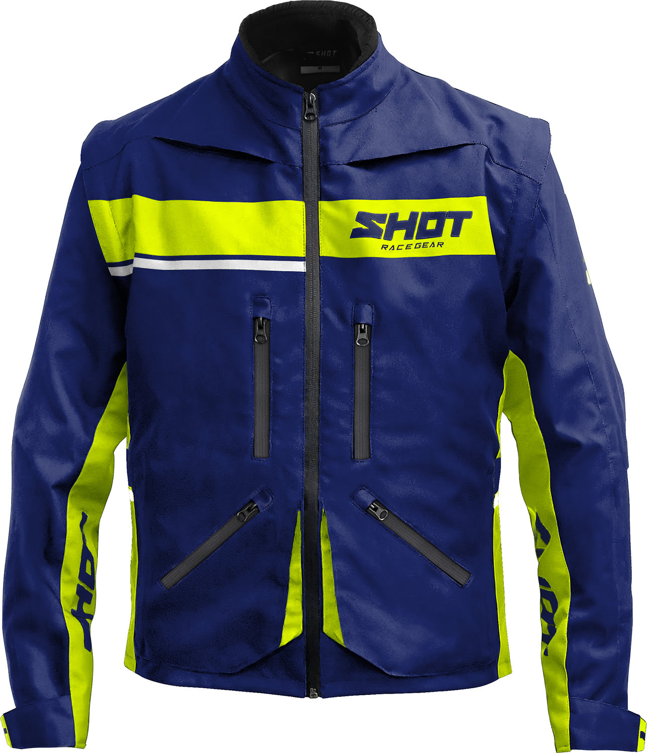 Jacket CONTACT ASSAULT 2.0 Blue / Neon Yellow SHOT 