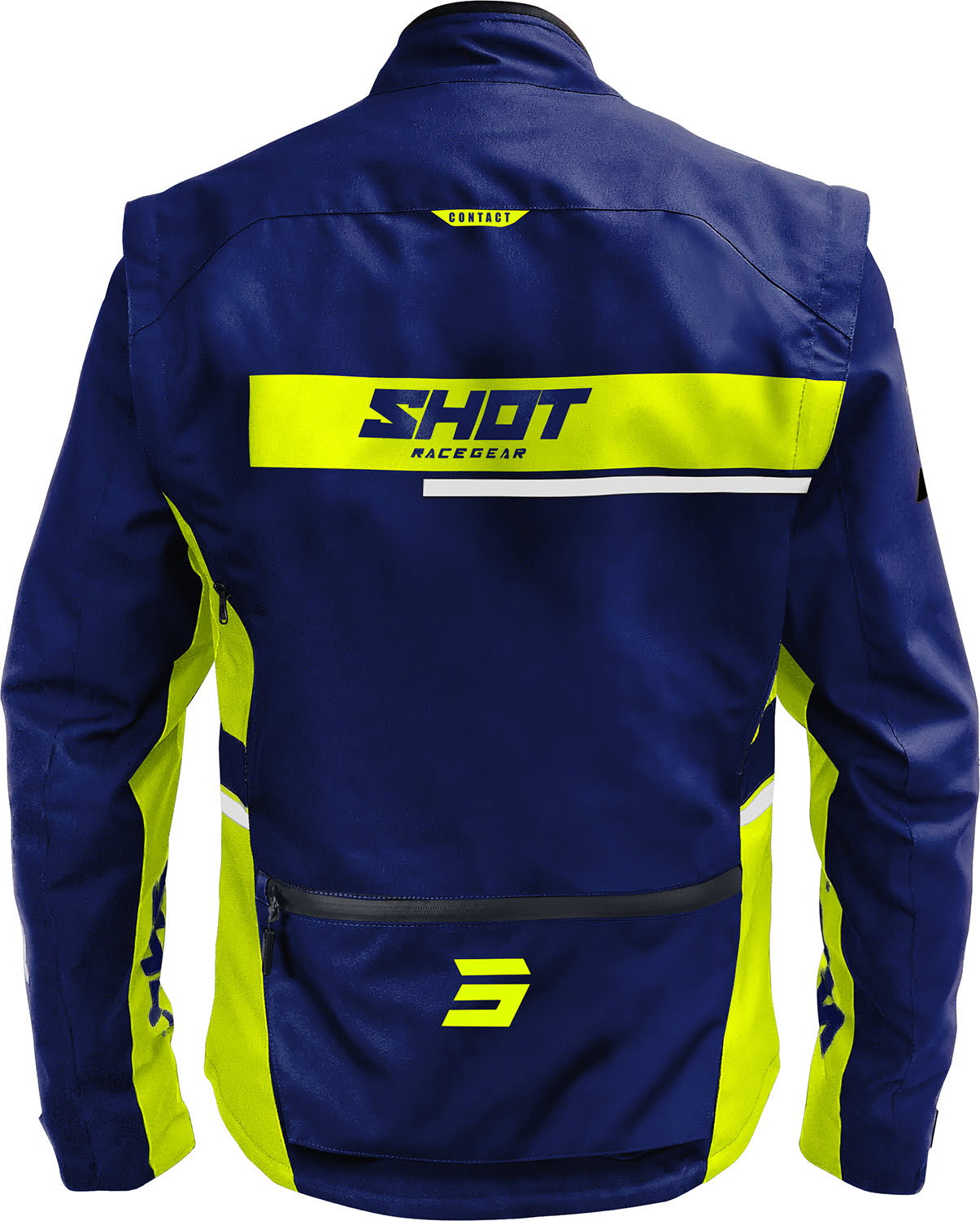 Jacket CONTACT ASSAULT 2.0 Blue / Neon Yellow SHOT 