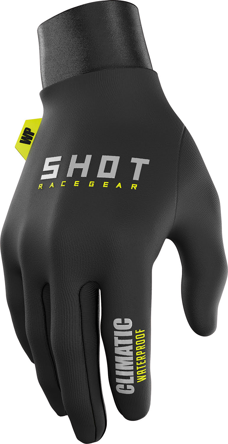 Gloves CLIMATIC 3.0 Black / Neon Yellow SHOT 