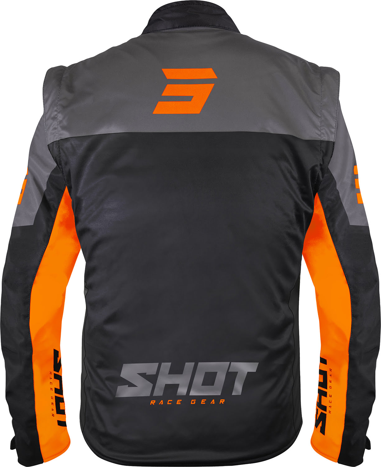 Jacket SOFTSHELL LITE 3.0 Black / Orange SHOT 