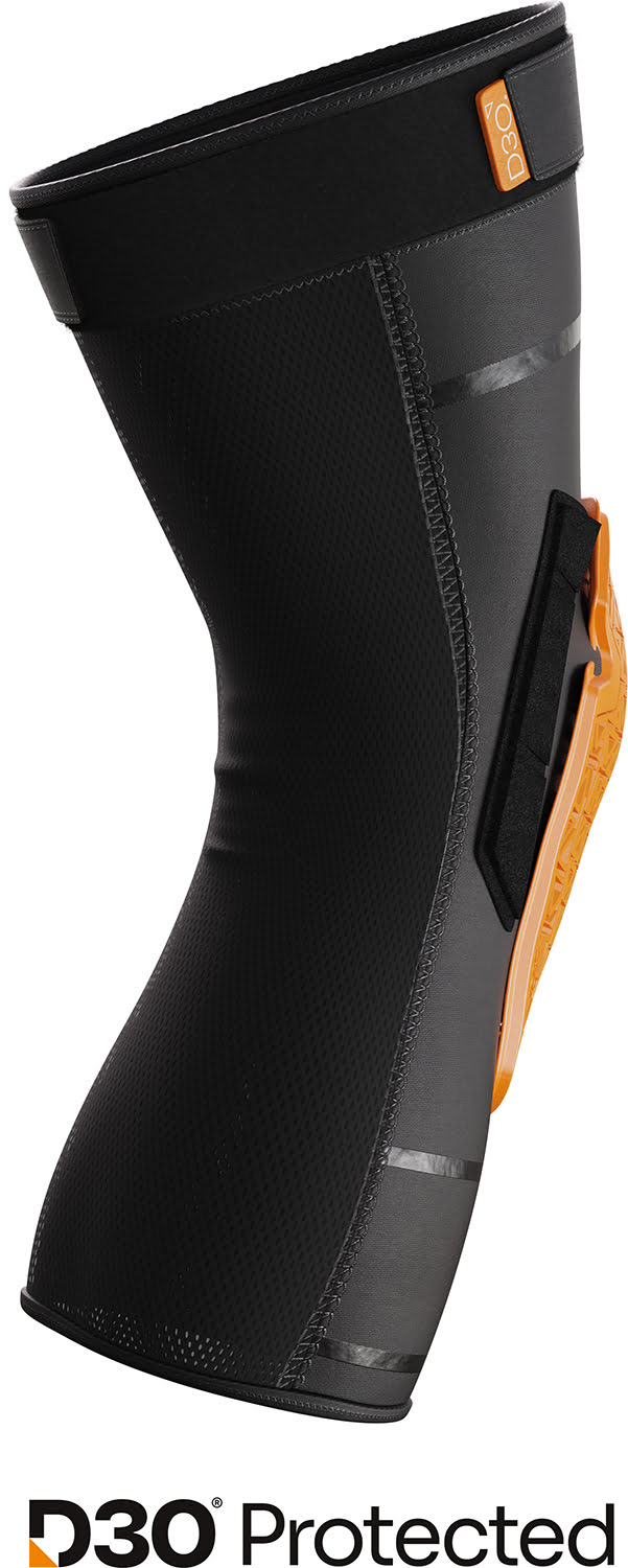 Joelheiras Adulto RACE D30 Pretas SHOT 