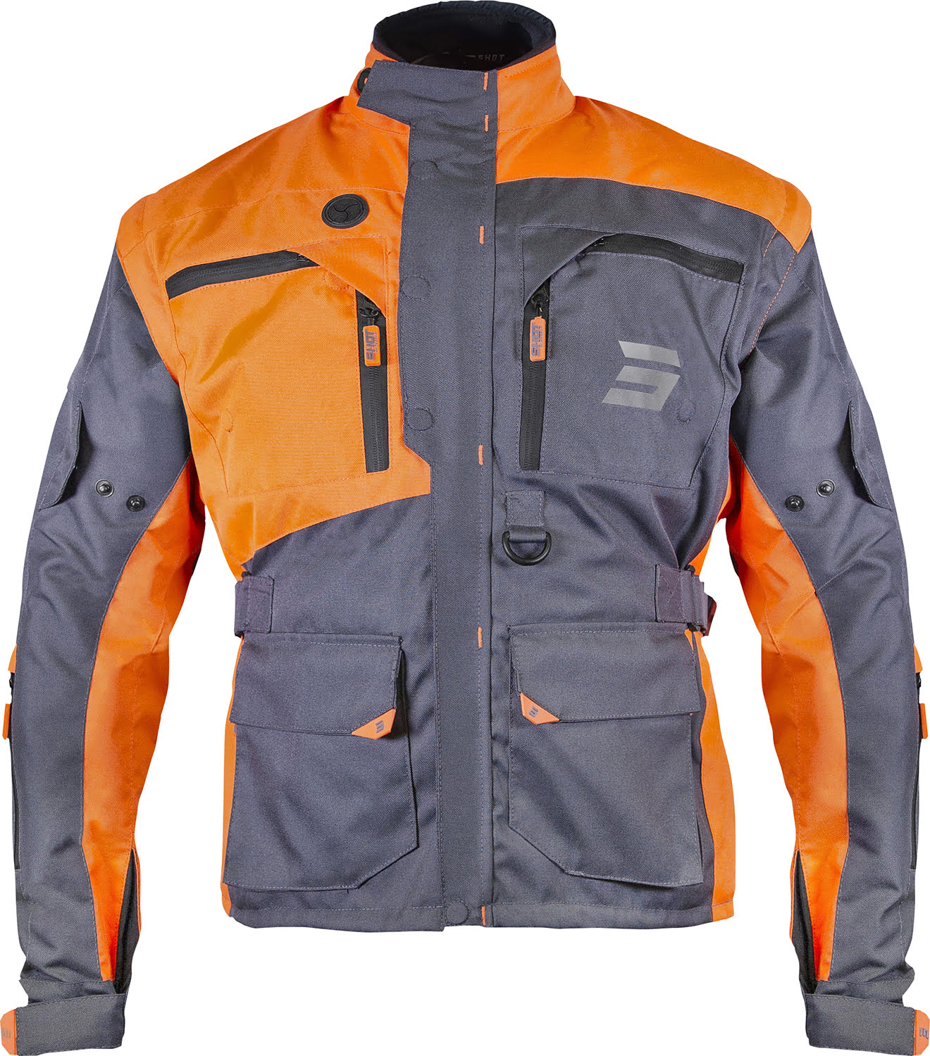 Jacket RACETECH Grey / Orange SHOT 