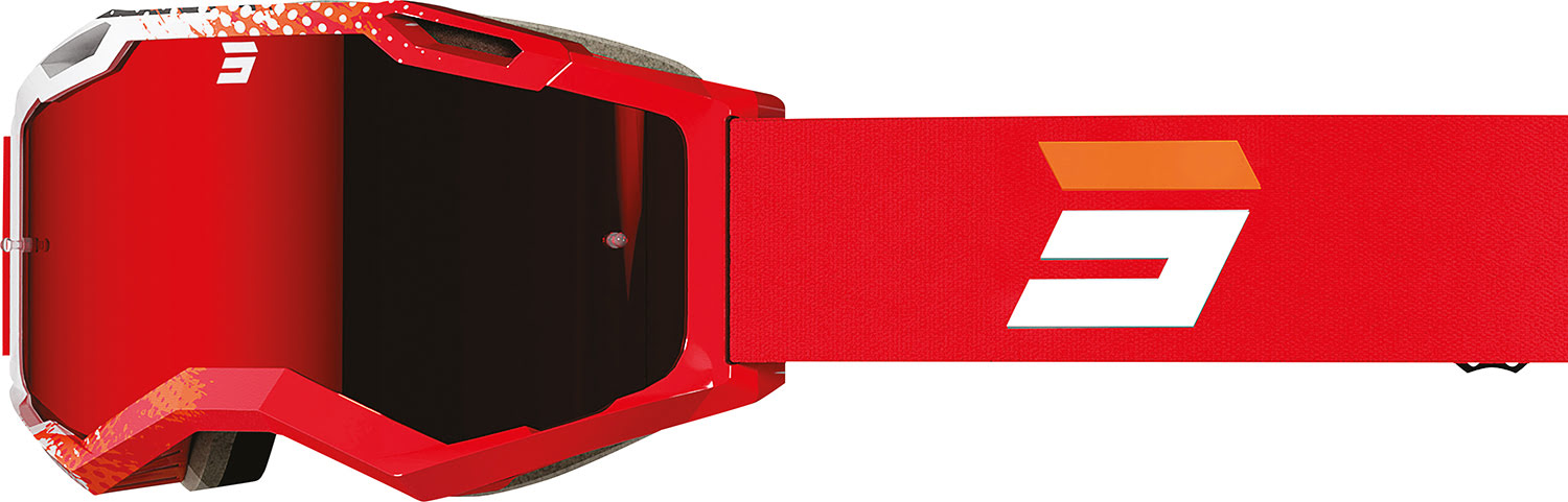 Oculos IRIS 2.0 FUSION Vermelho Brilho SHOT 