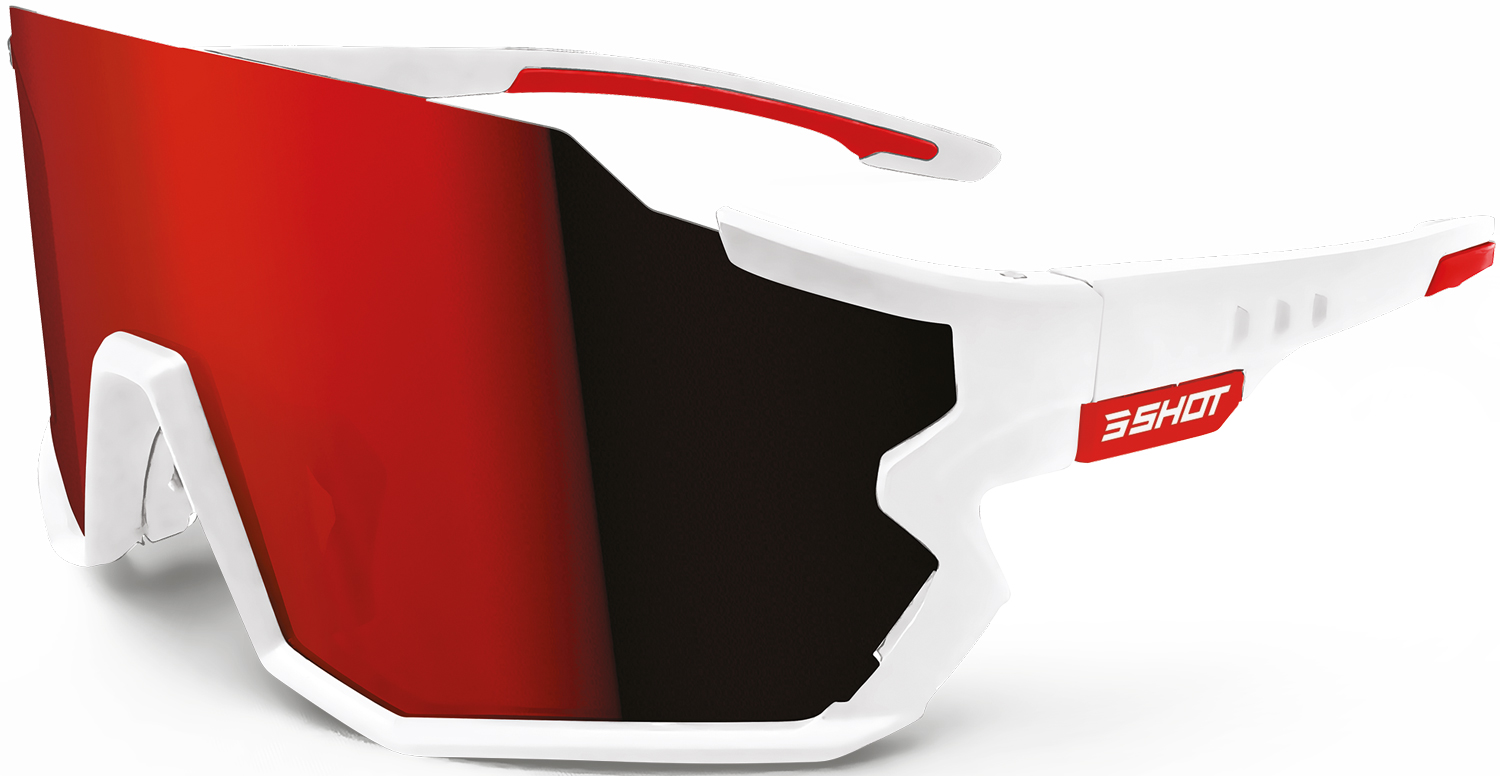 SUNGLASSES VISTA RED SHOT 