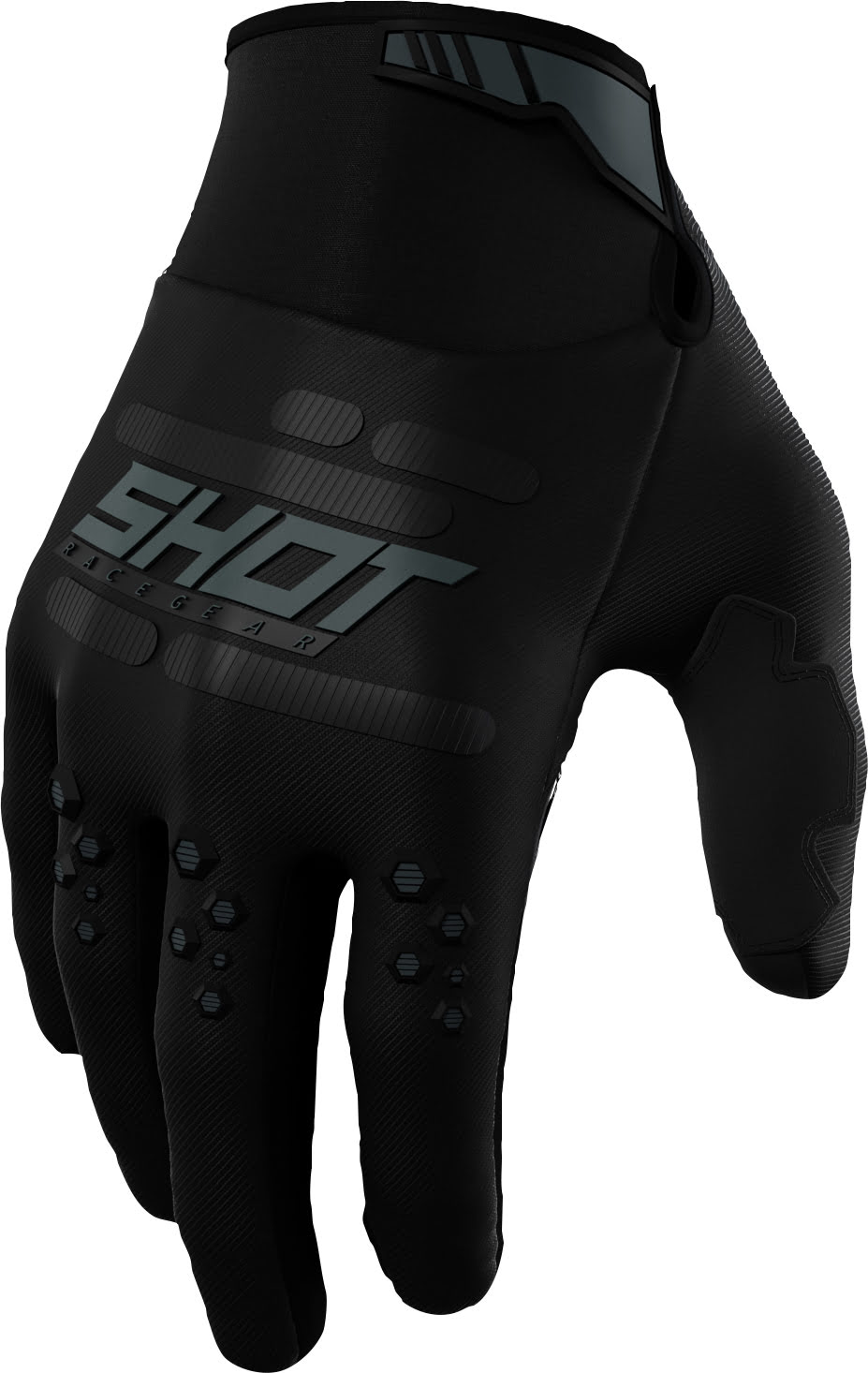 Gloves VISION Black SHOT 