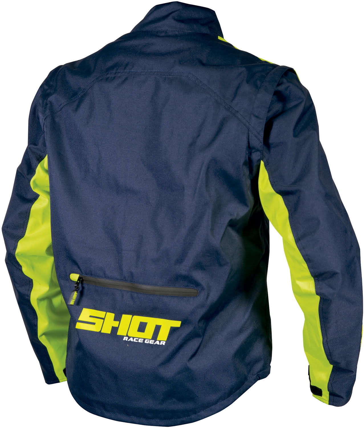 Jacket CONTACT ASSAULT BLUE / NEON YELLOW SHOT 