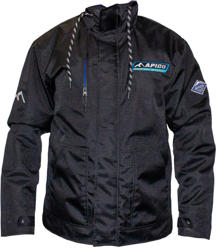 FACTORY RACING WINTER COAT BLACK X-SMALL APICO 