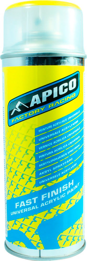 FAST FINISH PAINT UNIVERSAL ACRYLIC RMZ YELLOW (01-) 400 ML APICO 