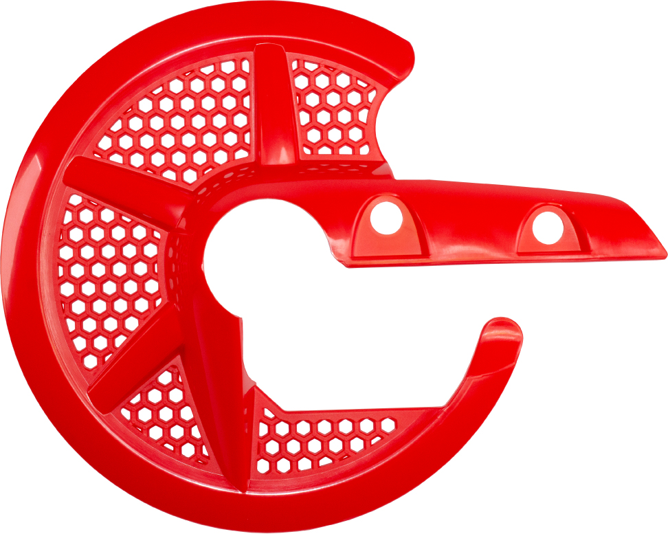 FRONT BRAKE DISC COVER GAS GAS TXT / PRO / RACING 04-24 RED APICO 