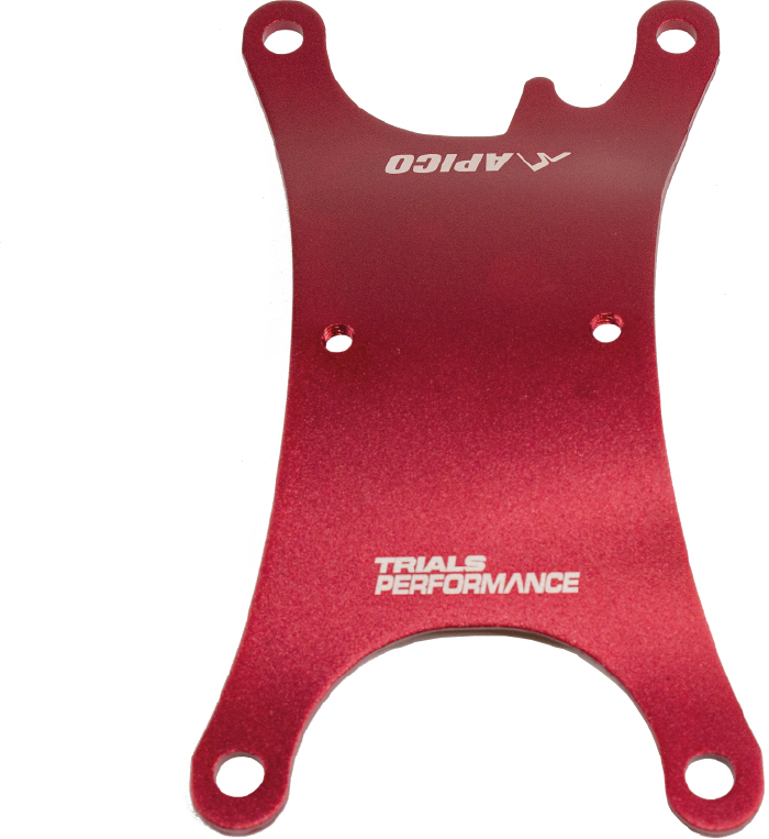 FRONT FENDER BRACE GAS-GAS PRO 02-16 RED APICO 