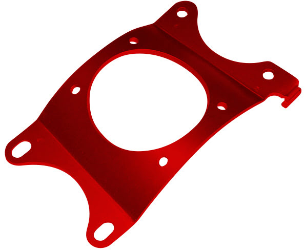 FRONT FENDER BRACE MONTESA 4RT 05-19, ALSO FITS 315R SEE REMARKS, RED APICO 