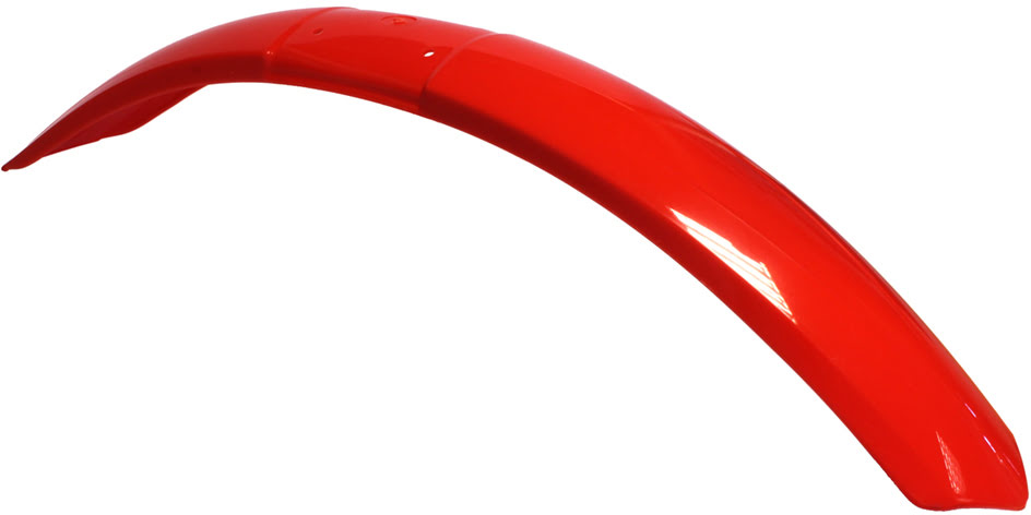 FRONT FENDER UNIVERSAL RED APICO 