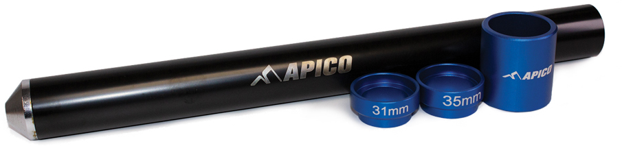 STEERING STEM BOTTOM RACE BEARING INSTALATION TOOL INCUDING 3 SPACERS APICO 