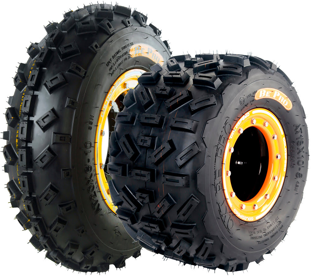 BePro Sports Quad Tire QXT (6 Ply Rated) BE-PRO 