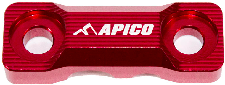 Suporte de tubo de travão Vermelho APICO 