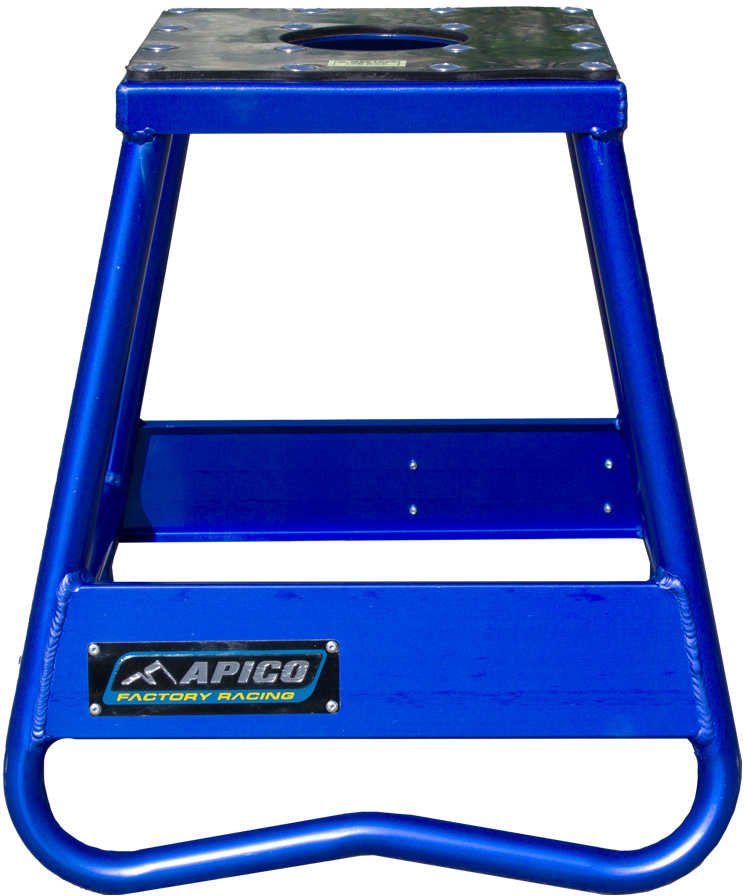 BIKE STAND STATIC BOX TYPE ALLOY (BLUE) APICO 