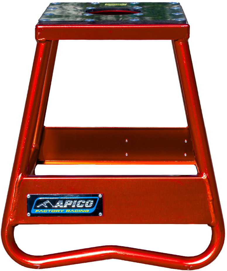 BIKE STAND STATIC BOX TYPE ALLOY (ORANGE) APICO 