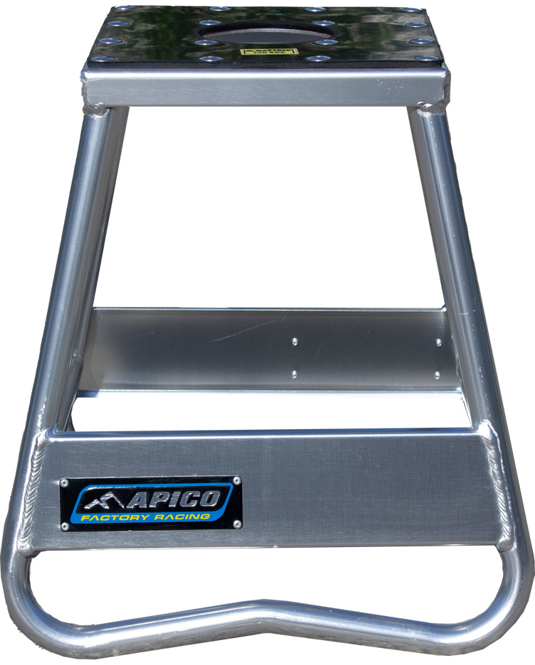 BIKE STAND STATIC BOX TYPE ALLOY (SILVER) APICO 