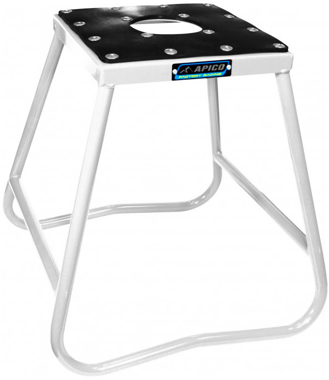 BIKE STAND STEEL BOX TYPE WHITE APICO 