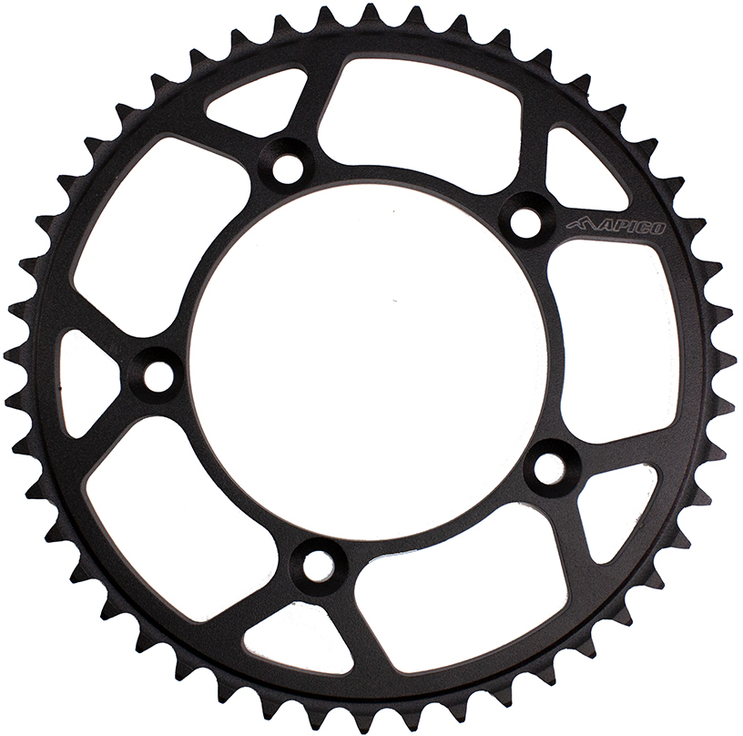 SPROCKET REAR STEEL KTM / HUSKY / GAS SX65 / TC65 / MC65 98-23 46T BK APICO 