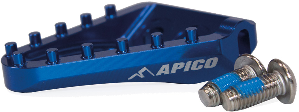 BRAKE PEDAL TIP OEM KTM / HQV SX / SX-F125-450 2023, TC / FC / TX / FX125-450 2023 BLUE APICO 