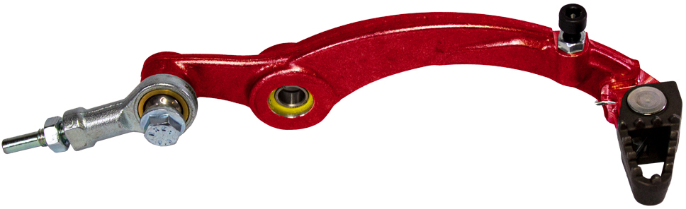 BRAKE PEDAL TRIAL GAS-GAS PRO / RACING 23-25 RED APICO 