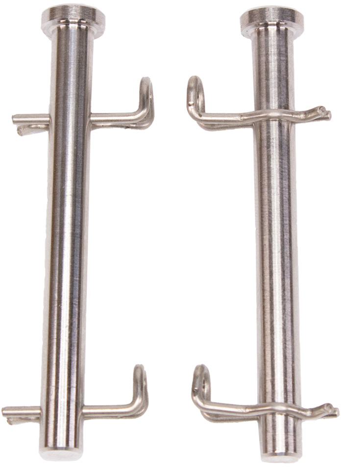 BRAKE PAD PIN SET (INC R CLIPS) KTM / HQV / GAS SX / TC / MC85 21-25 APICO 