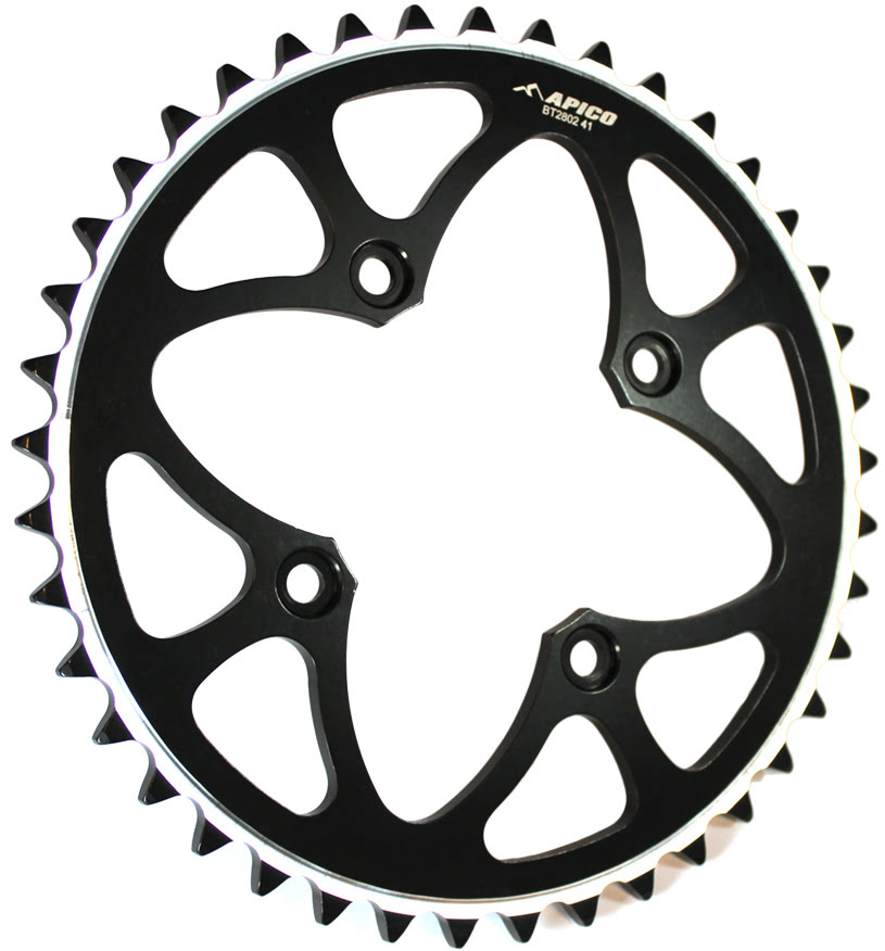 SPROCKET REAR TRIAL BLACK 42T BETA 03-14, SCORPA / GAS-GAS 02 APICO 