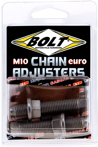 Parafusos de Bloqueador / Esticador de Roda Traseiro M10 2un BOLT MOTORCYCLE HARDWARE 