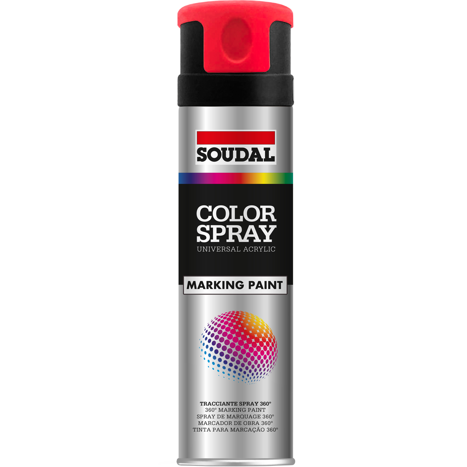 Tinta Spray MARCADOR Fúcsia 500 mL SOUDAL 