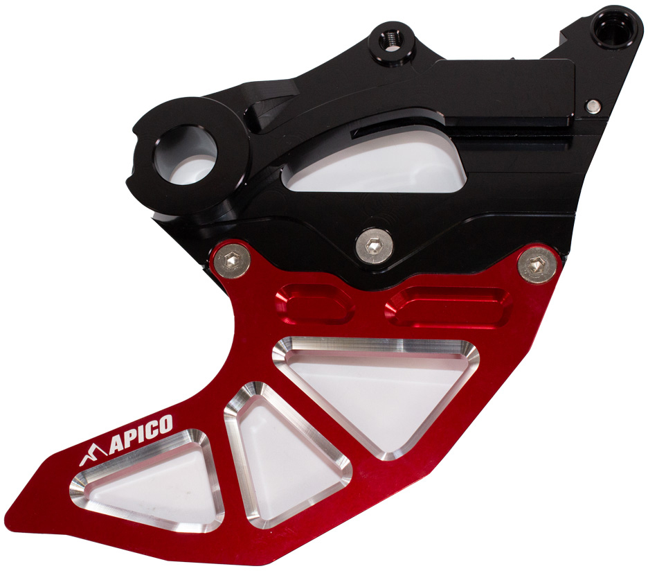 REAR DISC GUARD AND CARRIER BETA 125-300RR 13-24, 350-500RR 10-24 (R) APICO 