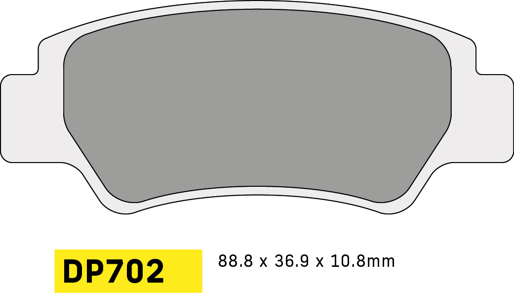 Pastilha de travão Sinterizada (SDP PRO-MX) DP BRAKES 