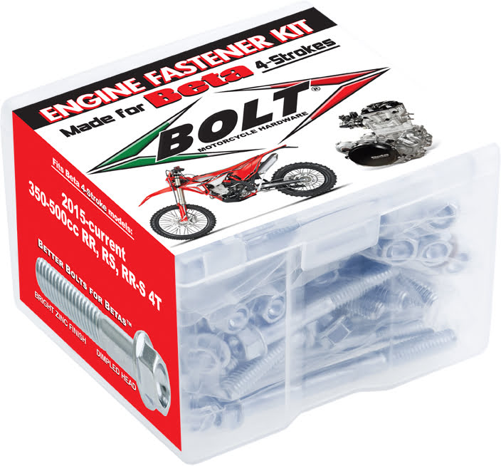 Kit de Parafusos de Motor BOLT BOLT MOTORCYCLE HARDWARE beta rr 4t 350 2021