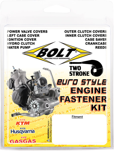 Kit de Parafusos de Motor BOLT BOLT MOTORCYCLE HARDWARE 