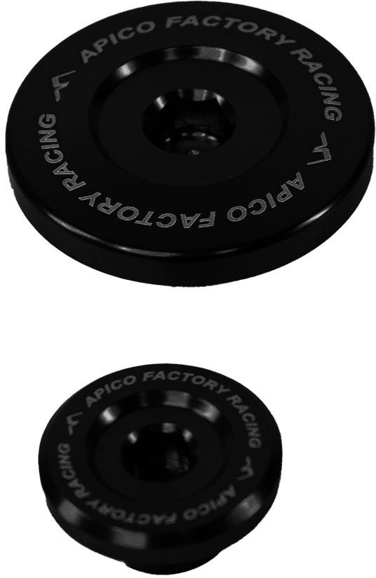 ENGINE PLUG YAM / FAN YZ450F 23-25, YZFX / WRF450 24-25, XXF450 24-25 BLACK APICO 
