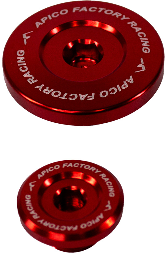 Tampa do Ponto do Motor Vermelha APICO 