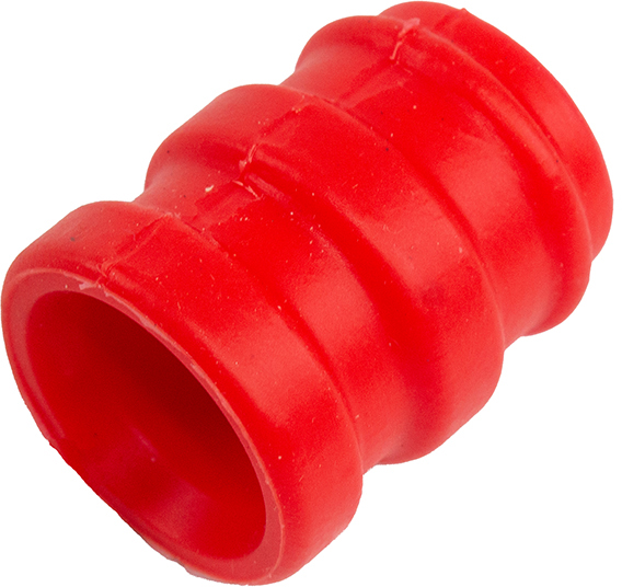Borracha de escape Silicone ø21 / 23mm Vermelha APICO 