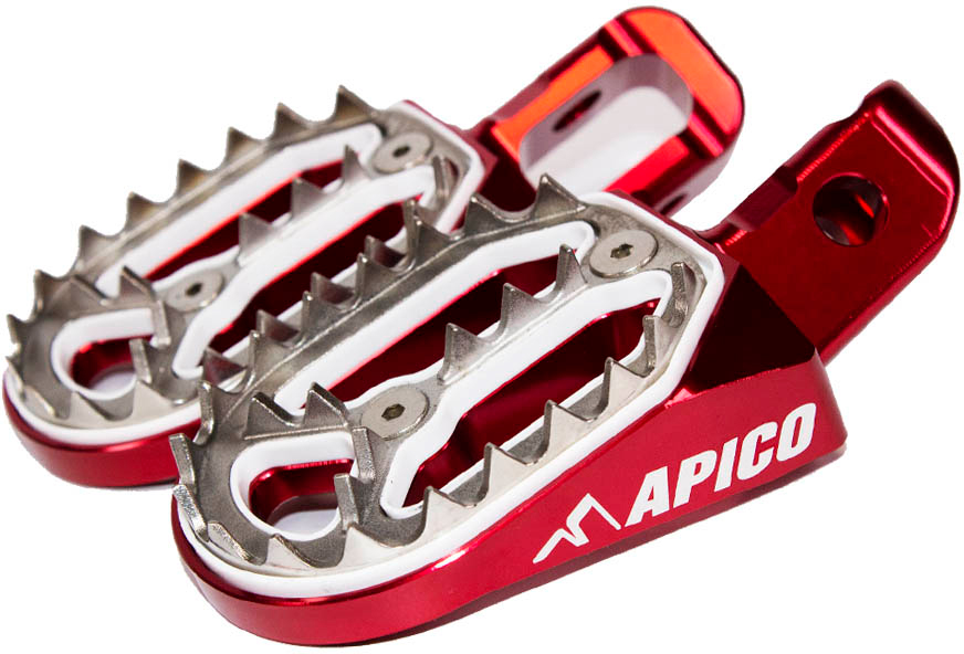 Estribos PRO-BITE Vermelhos APICO beta rr 4t 390 2020