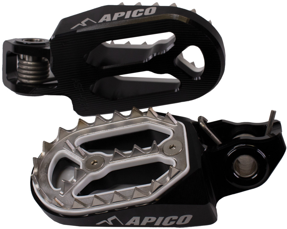 FOOT PEG PRO-BITE STARK VARG 23-25 BLACK APICO 