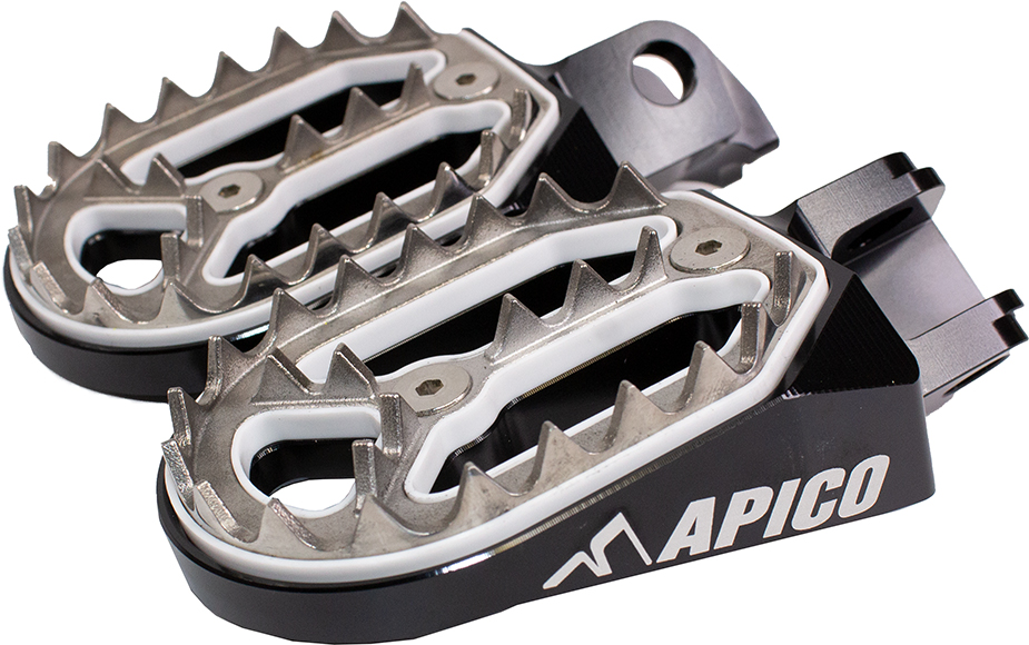 FOOT PEG PRO-BITE TM EN / MX 85-300 02-21, EN / MX250-630FI 02-21 BLACK APICO 