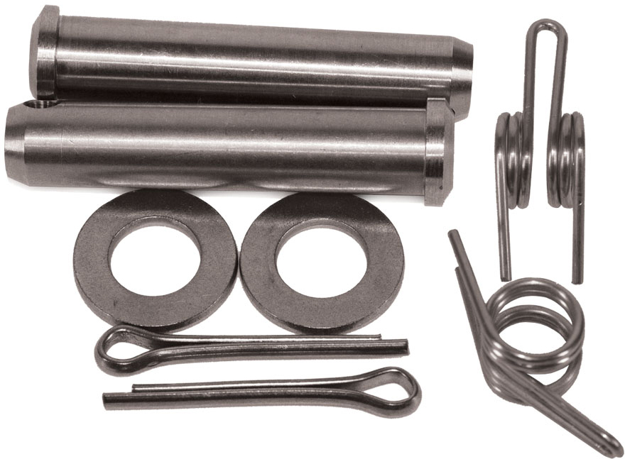 FOOT PEG PIN & SPRING SET HONDA CRF110-250F 13-22, CRF250L / RL 14-22, CRF300L / RL 21-22 (R) APICO 