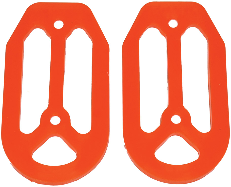 FOOT PEG SILICON FOR PRO-BITE PEG KTM / HQV / GAS 2023 2PC ORANGE APICO 
