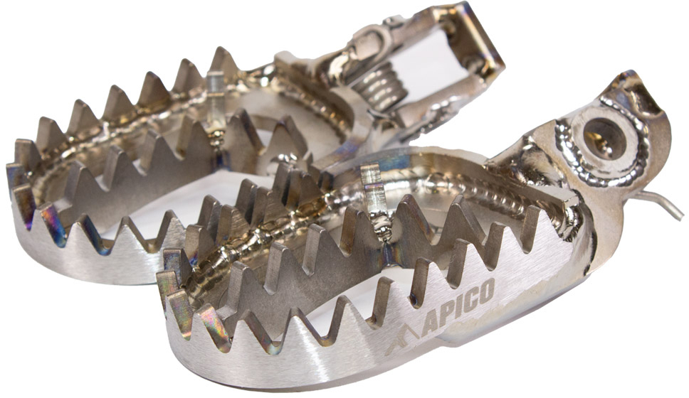 FOOT PEG TITANIUM BETA RR 125-300 2T 20-24, 350-480 4T 20-24 APICO 