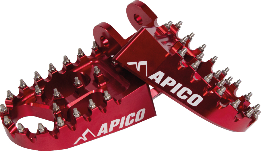 Estribos XTREME Vermelhos APICO 