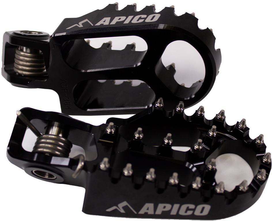 FOOT PEG XTREME STARK VARG 23-25 BLACK APICO 