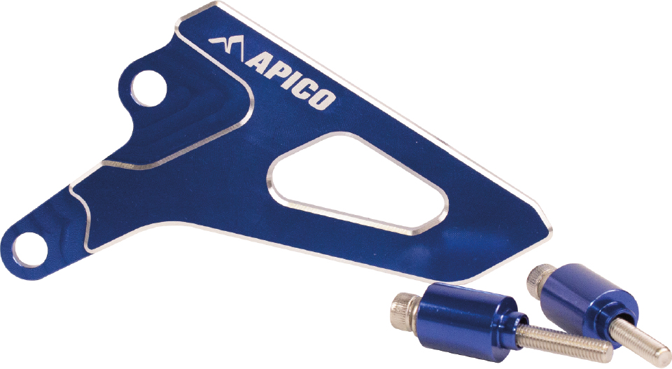 FRONT SPROCKET COVER TM EN / MX125-300 12-21, EN / MX125-300 12-21 BLUE APICO 