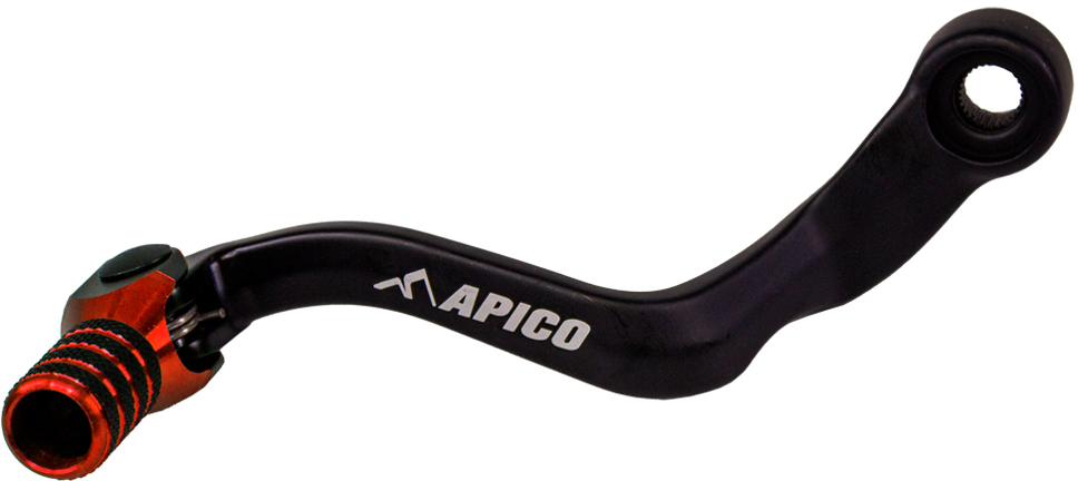 GEAR PEDAL ELITE KTM / HQV / GAS SX65 24-25, TC65 24-25, MC65 24-25 BLACK / ORANGE APICO 