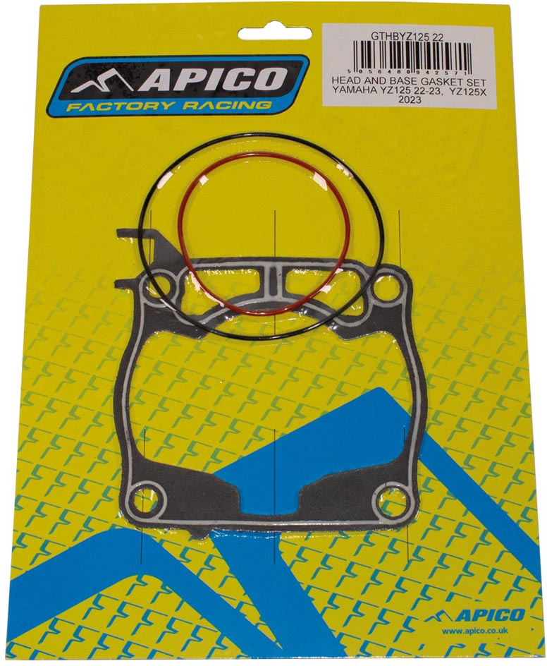 HEAD AND BASE GASKET SET YAMAHA YZ125 22-25, YZ125X 23-25 APICO 