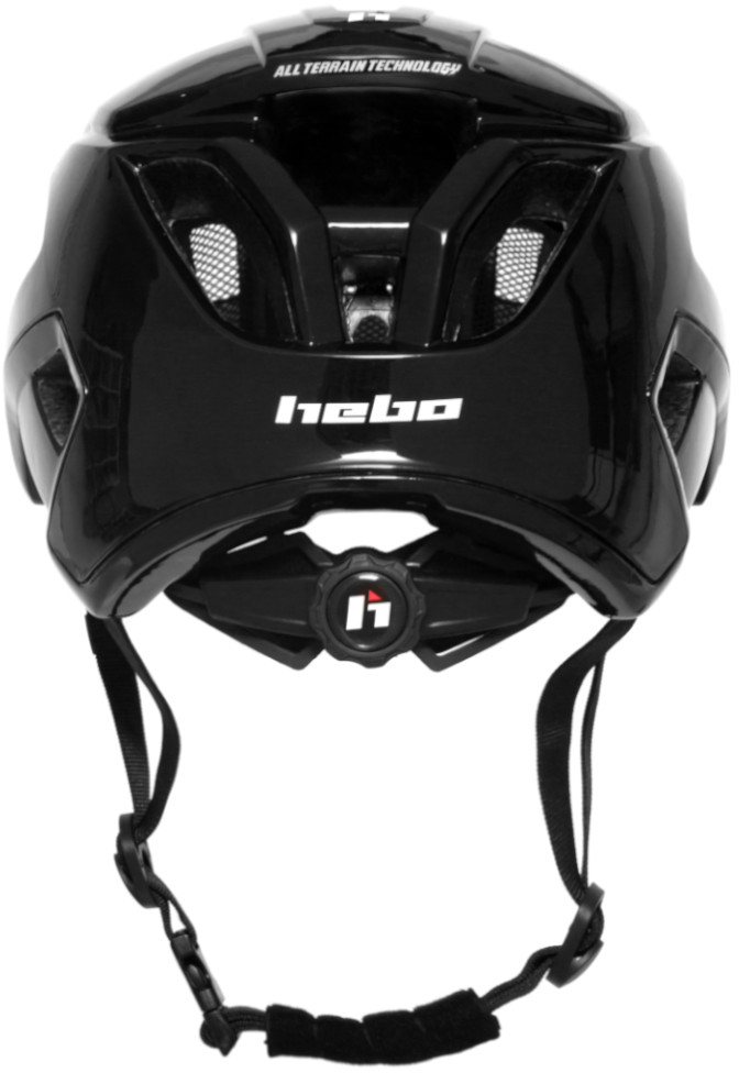 Capacete de Bicicleta BALDER MONOCOLOR III Preto HEBO 